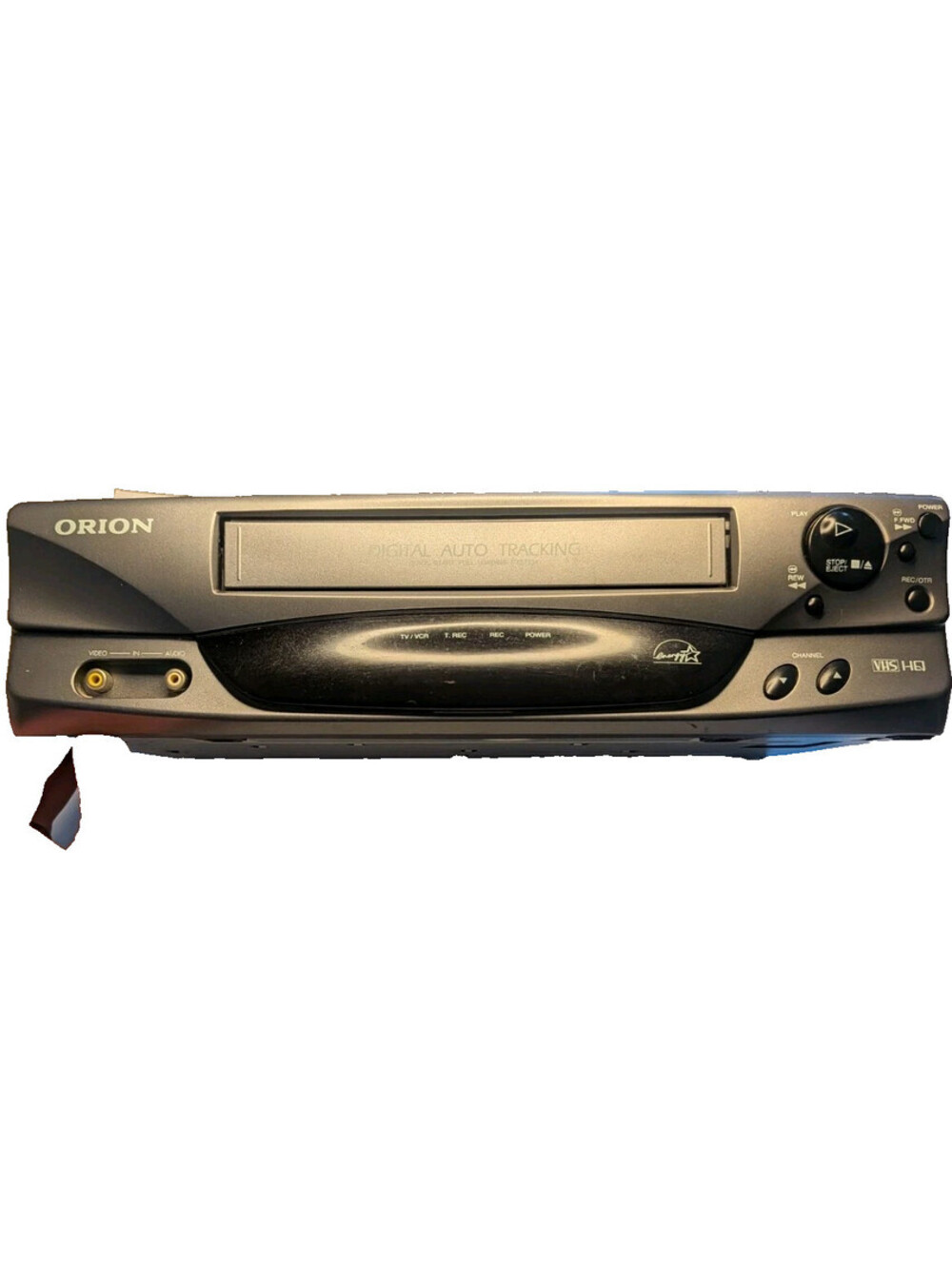 Orion VR0211B VCR VHS Player Recorder Tested Works Grey